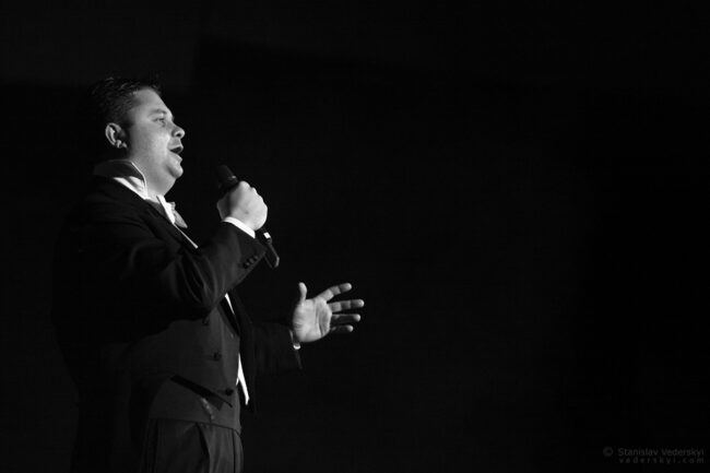 classical singer performing in the show